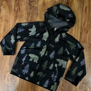 Kids Hooded Lightweight Jacket